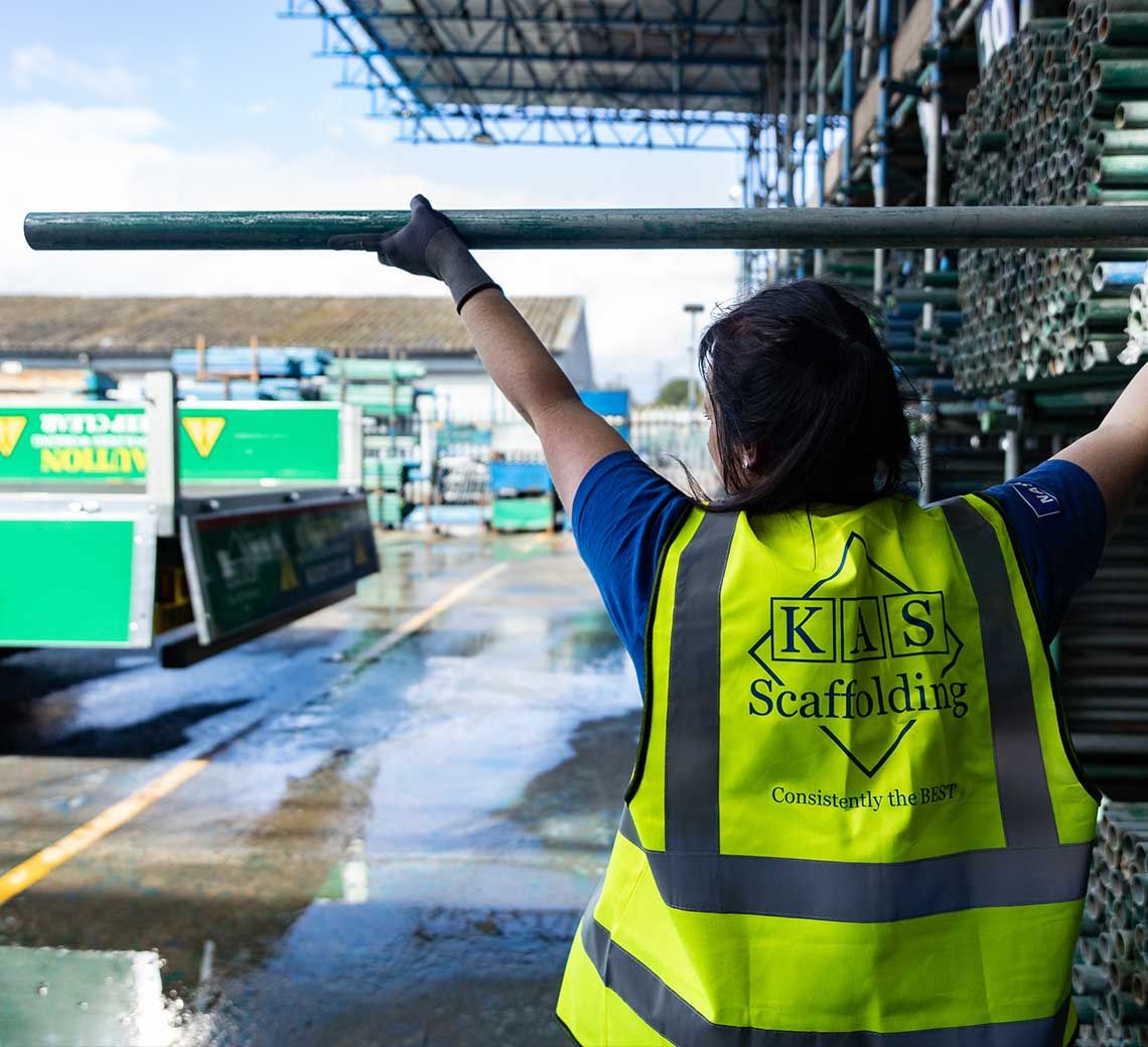 Working at KAS Scaffolding